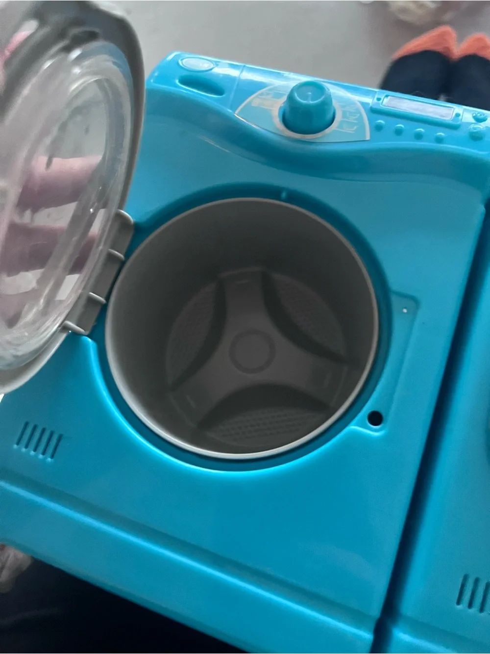 Toy Mini Washer and Dryer Set - Turquoise